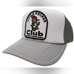 Lil Pecker Retro Vintage Style Classic Foam Trucker Hat Funny Dad Gift Patch Hat